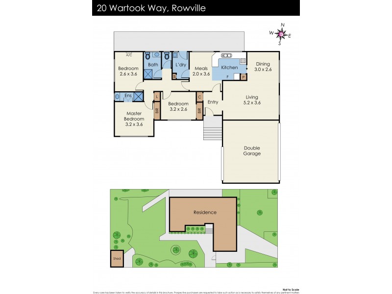 20 Wartook Way, Rowville VIC 3178 Floorplan