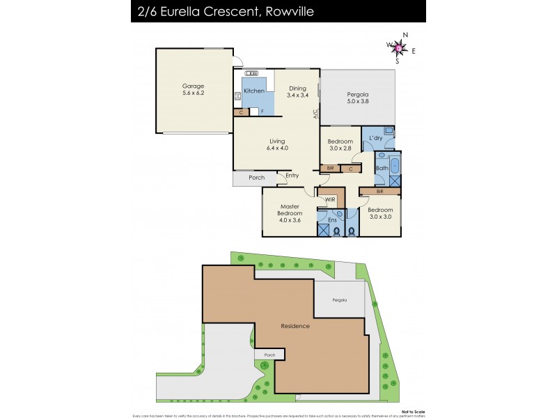 2/6 Eurella Crescent, Rowville VIC 3178 Floorplan