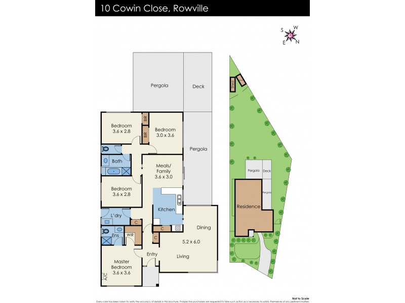 10 Cowin Close, Rowville VIC 3178 Floorplan