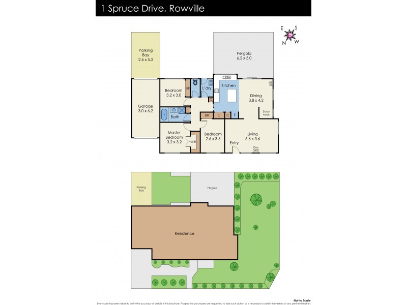 1 Spruce Drive, Rowville VIC 3178 Floorplan