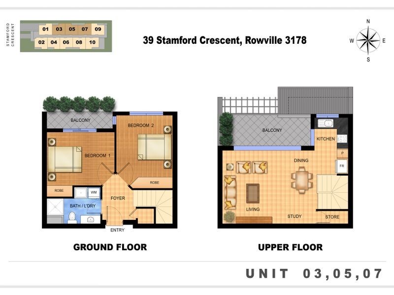 1 – 10/39 Stamford Crescent, Rowville VIC 3178