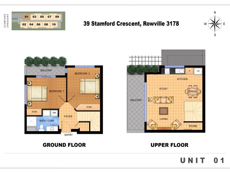 2/39 Stamford Crescent, Rowville VIC 3178