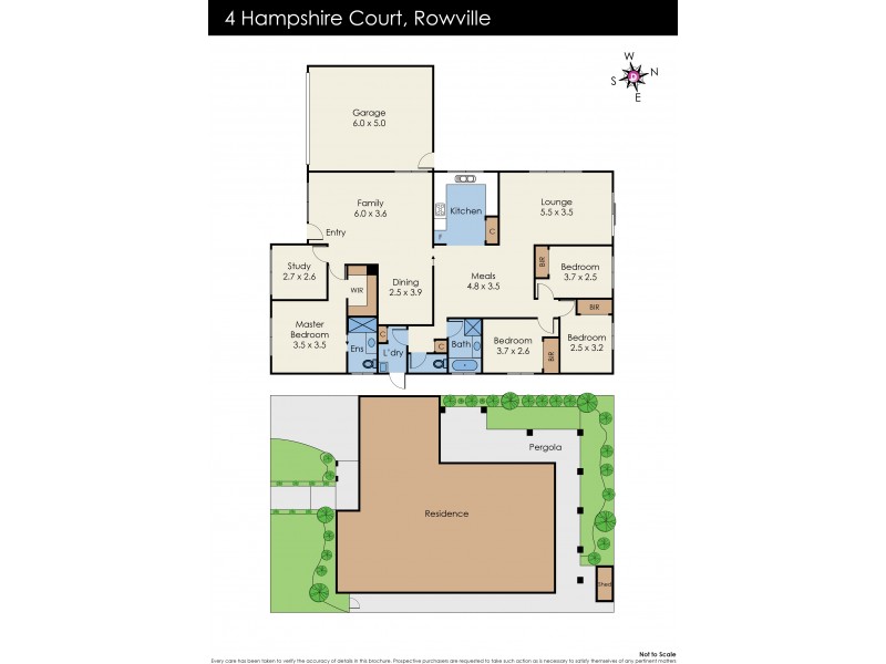 4 Hampshire Court, Rowville VIC 3178 Floorplan