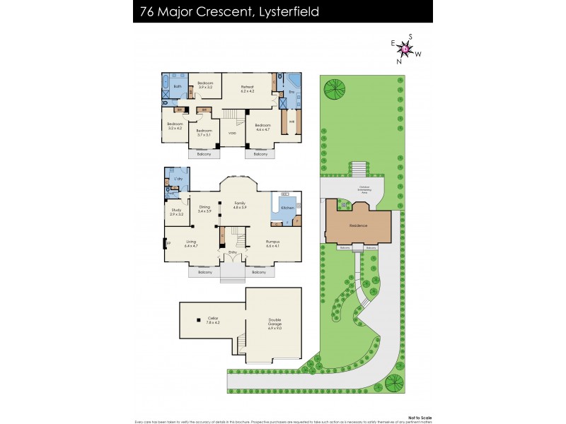 76 Major Crescent, Lysterfield VIC 3156 Floorplan