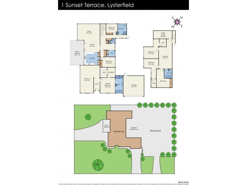 1 Sunset Terrace, Lysterfield VIC 3156 Floorplan