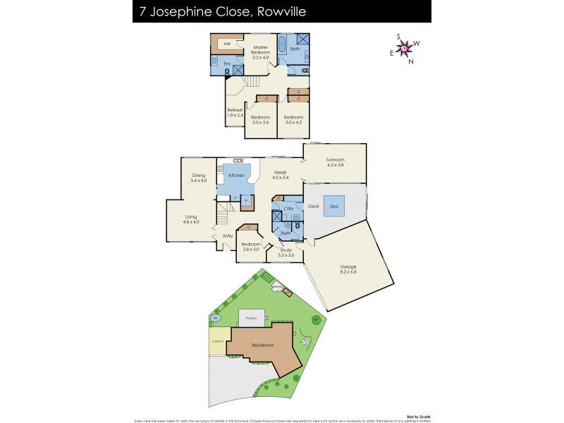 7 Josephine Close, Rowville VIC 3178 Floorplan
