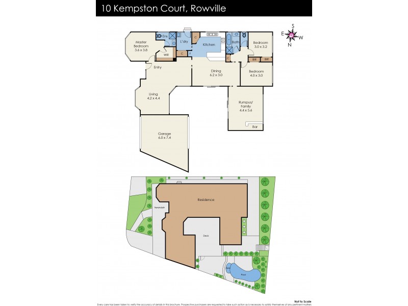 10 Kempston Court, Rowville VIC 3178 Floorplan
