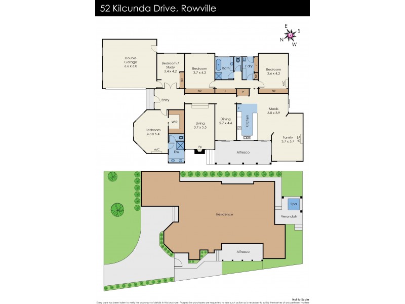 52 Kilcunda Drive, Rowville VIC 3178 Floorplan