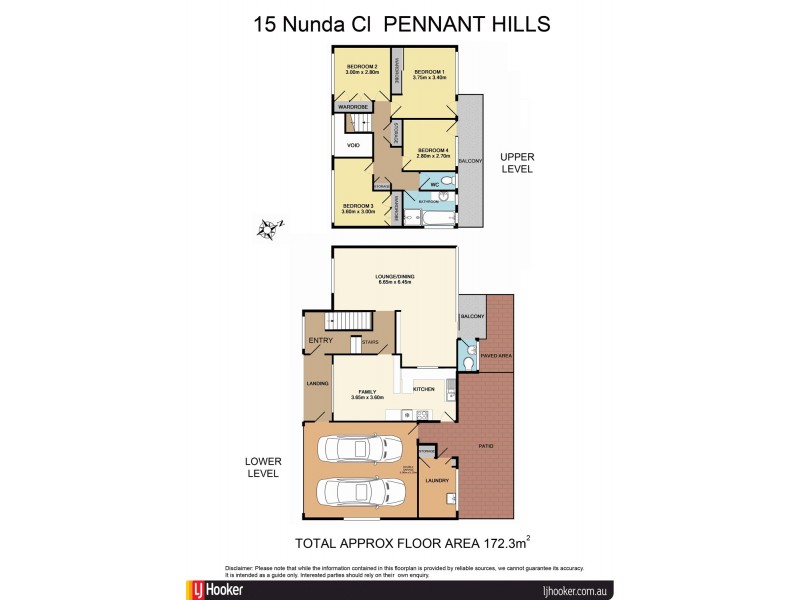 15 Nunda Close, Pennant Hills NSW 2120 Floorplan