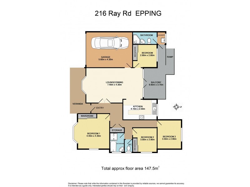 216 Ray Road, Epping NSW 2121 Floorplan