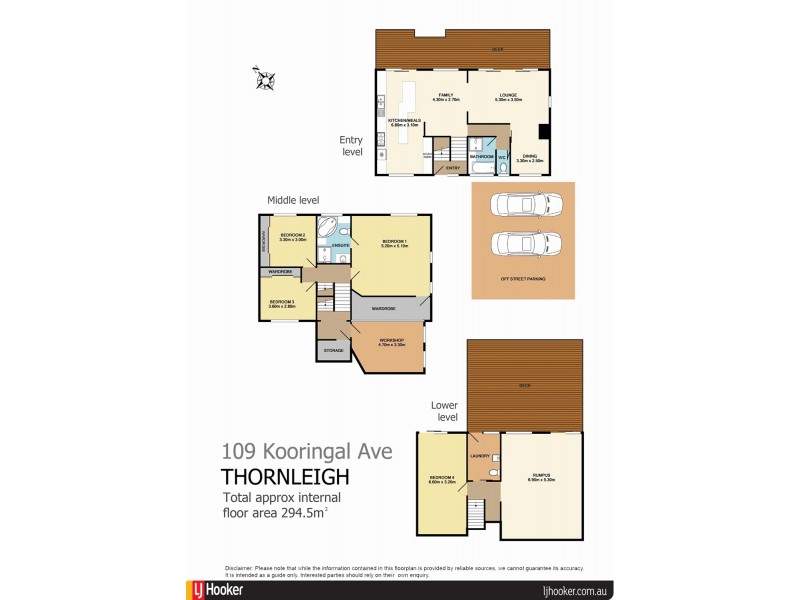 109 Kooringal Avenue, Thornleigh NSW 2120 Floorplan
