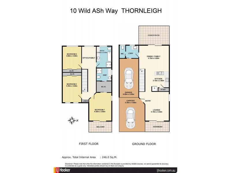 10 Wild Ash Way, Thornleigh NSW 2120 Floorplan