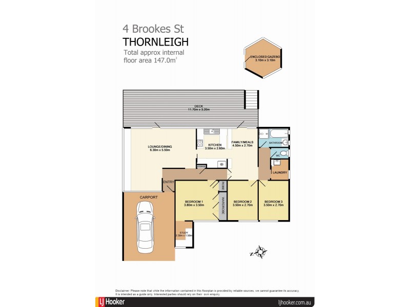 4 Brookes Street, Thornleigh NSW 2120 Floorplan
