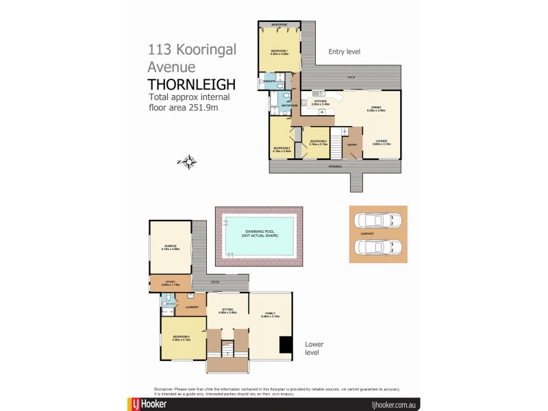 113 Kooringal Avenue, Thornleigh NSW 2120 Floorplan