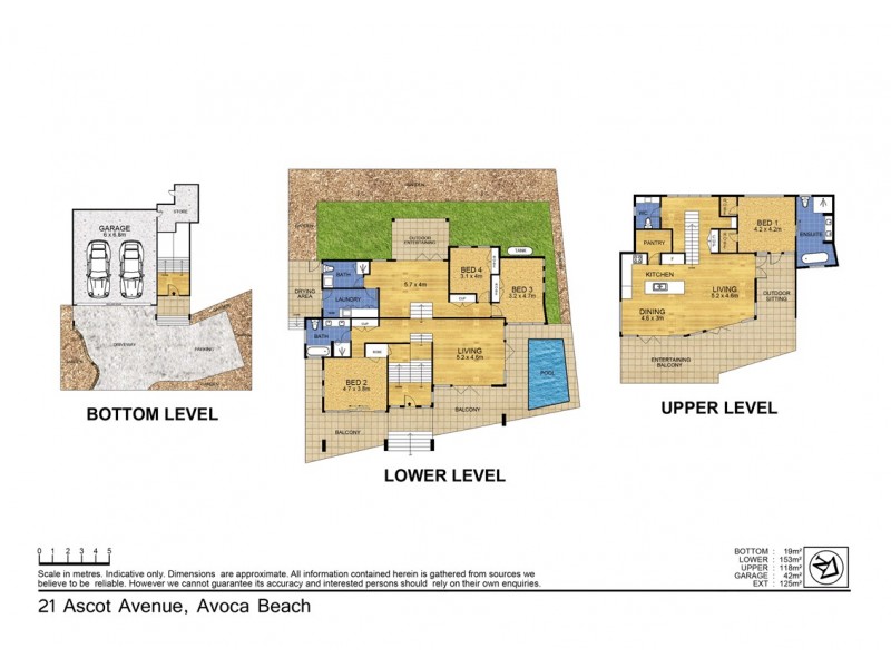 21 Ascot Avenue, Avoca Beach NSW 2251 Floorplan