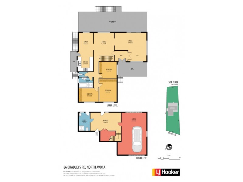 86 Bradleys Rd, North Avoca NSW 2260 Floorplan