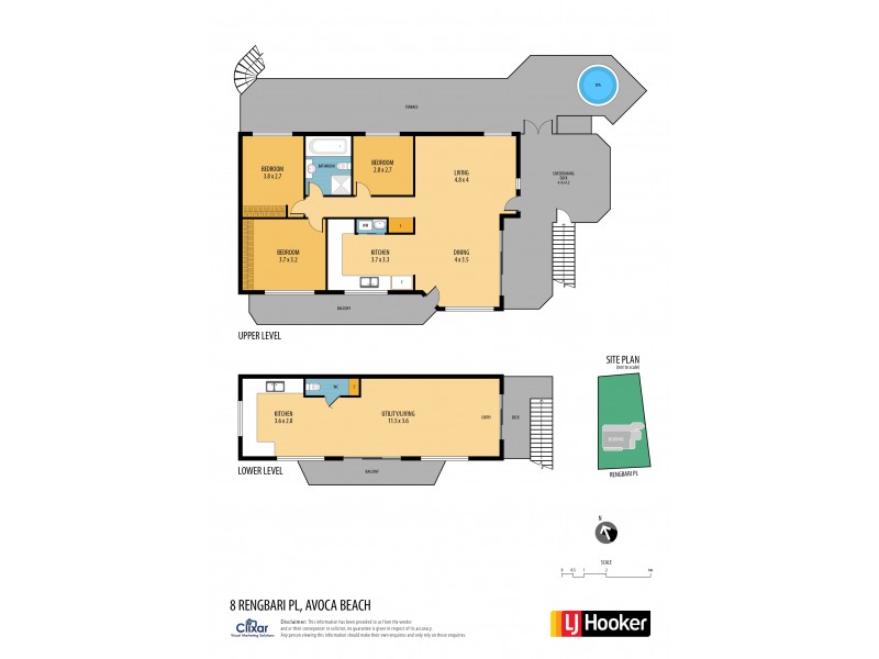 8 Rengbari Close, Avoca Beach NSW 2251 Floorplan