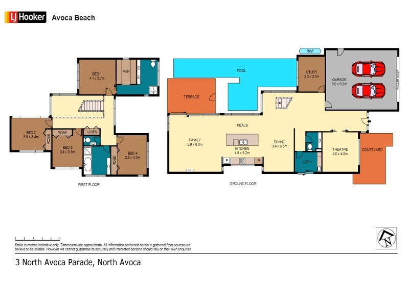 3 North Avoca Pde, North Avoca NSW 2260 Floorplan