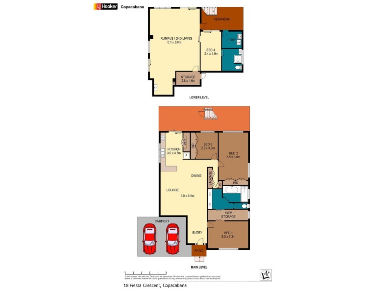 18 Fiesta Crescent, Copacabana NSW 2251 Floorplan