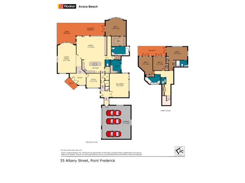 55 Albany Street, Point Frederick NSW 2250 Floorplan