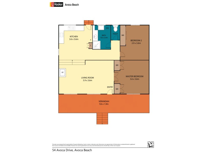54 Avoca Drive, Avoca Beach NSW 2251 Floorplan