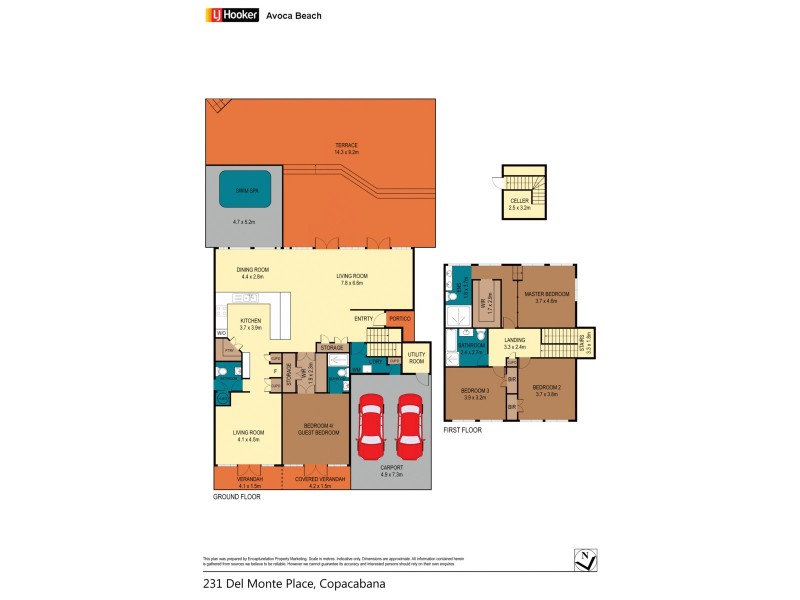 231 Del Monte Place, Copacabana NSW 2251 Floorplan