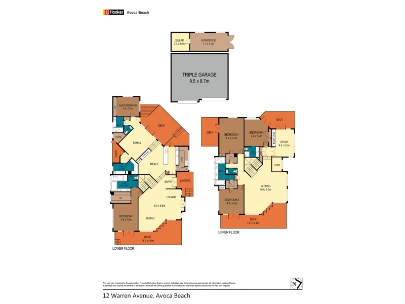 12 Warren Avenue, Avoca Beach NSW 2251 Floorplan