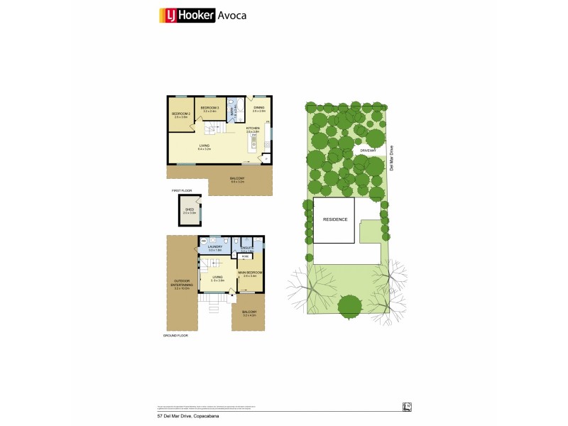 57 Del Mar Drive, Copacabana NSW 2251 Floorplan