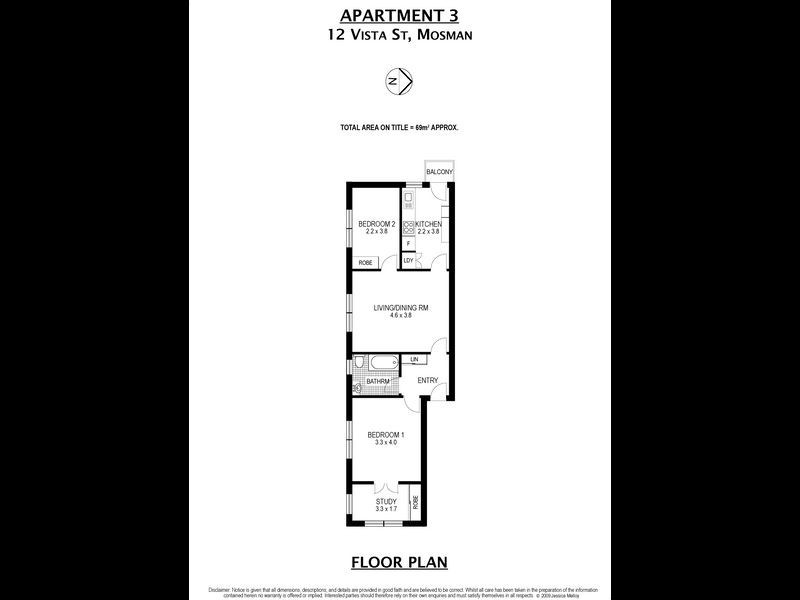 3/12 Vista Street, Mosman NSW 2088