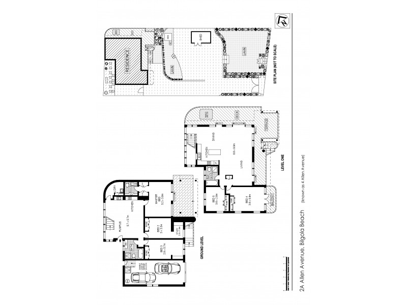 4 Allen Avenue, Bilgola NSW 2107 Floorplan