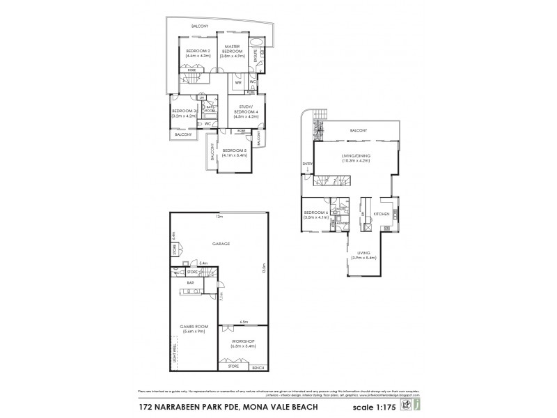 172 Narrabeen Park Parade, Mona Vale NSW 2103 Floorplan