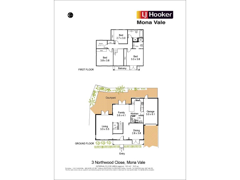 3 Northwood Close, Mona Vale NSW 2103 Floorplan