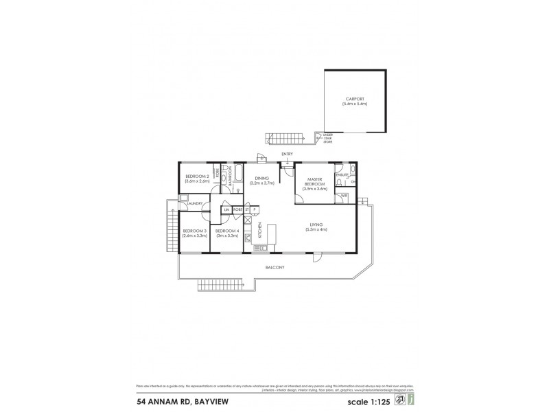 54 Annam Road, Bayview NSW 2104 Floorplan