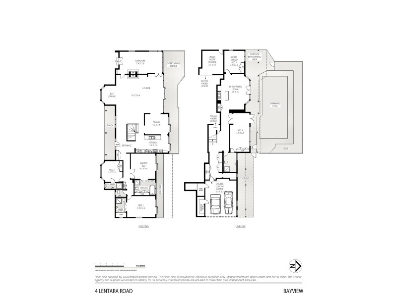 4 Lentara Road, Bayview NSW 2104 Floorplan