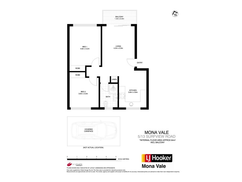 5/13 Surfview Road, Mona Vale NSW 2103 Floorplan