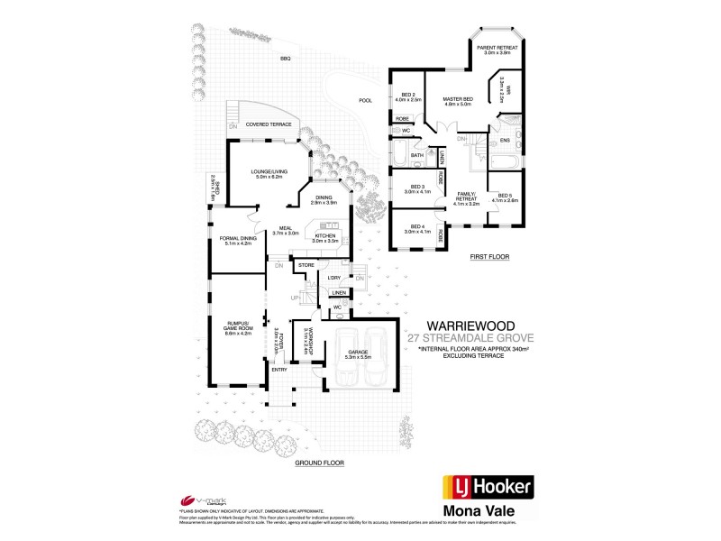 27 Streamdale Grove, Warriewood NSW 2102 Floorplan