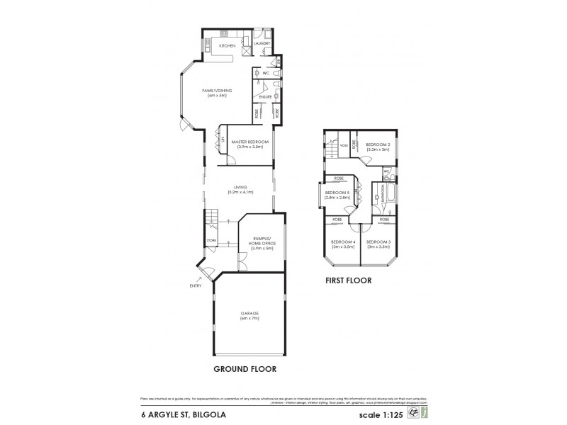 6 Argyle Street, Bilgola NSW 2107 Floorplan
