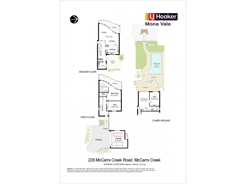 228 Mccarrs Creek Road, Church Point NSW 2105 Floorplan