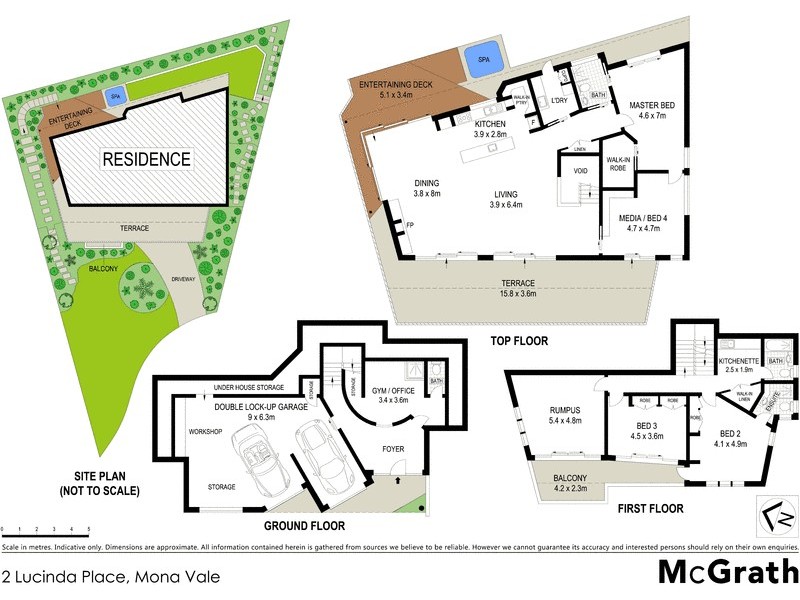 2 Lucinda Place, Mona Vale NSW 2103 Floorplan