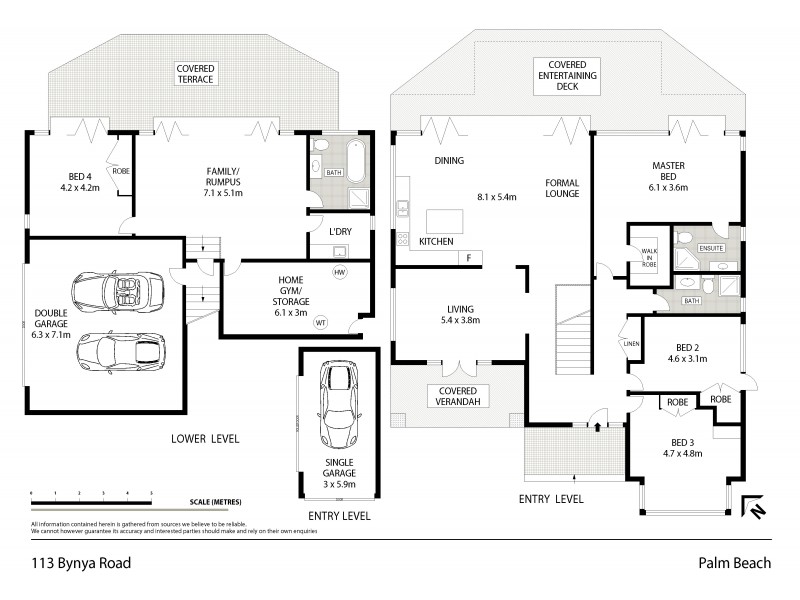 113 Bynya Road, Palm Beach NSW 2108 Floorplan