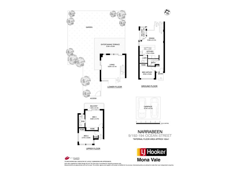 9/192 Ocean Street, Narrabeen NSW 2101 Floorplan