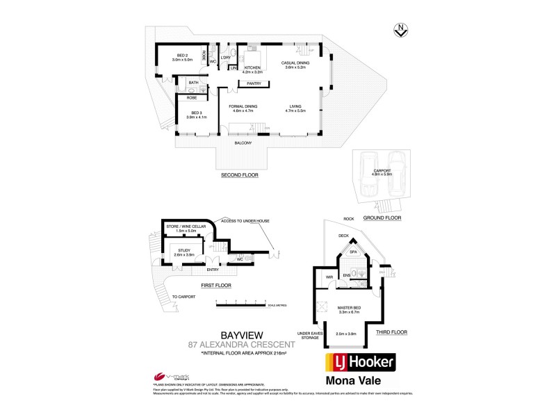 87 Alexandra Crescent, Bayview NSW 2104 Floorplan