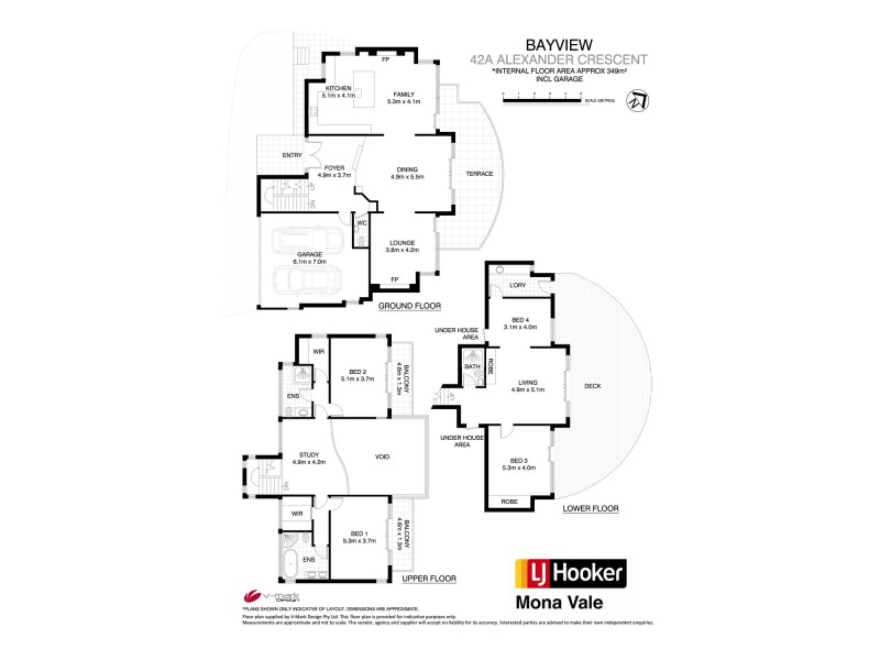 42a Alexandra Crescent, Bayview NSW 2104 Floorplan