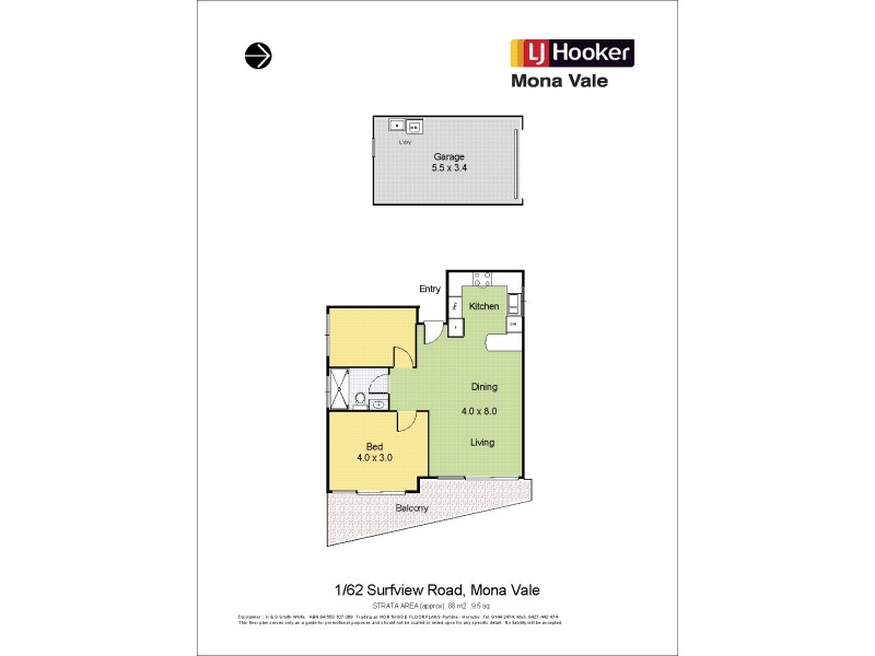 1/62 Surfview Road, Mona Vale NSW 2103 Floorplan