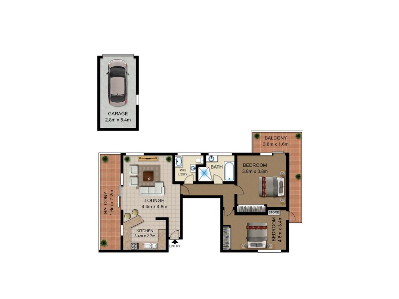 7/1 Albemarle Street, Narrabeen NSW 2101 Floorplan