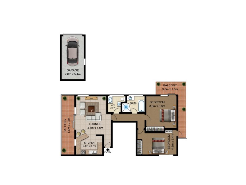 7/1 Albemarle Street, Narrabeen NSW 2101 Floorplan