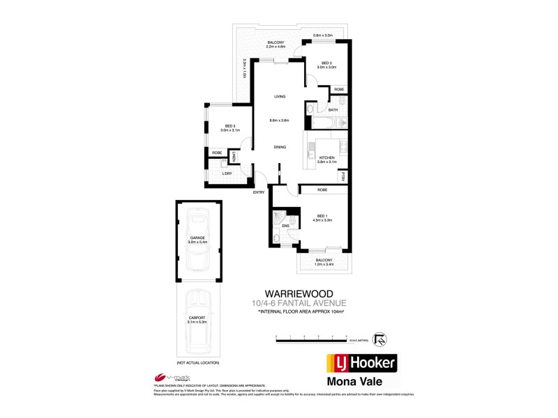 10/4-6 Fantail Avenue, Warriewood NSW 2102 Floorplan