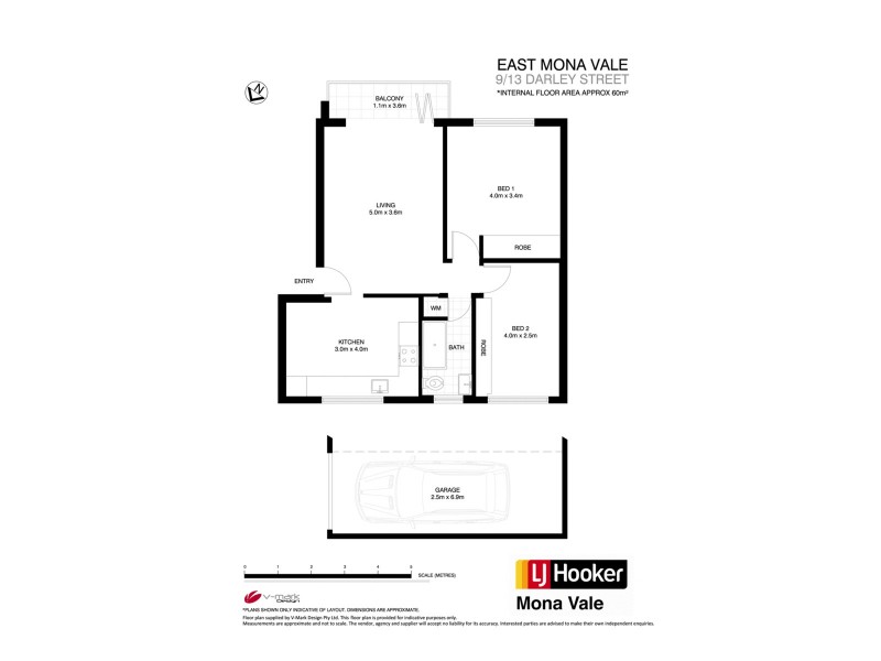 9/13 Darley Street, Mona Vale NSW 2103 Floorplan