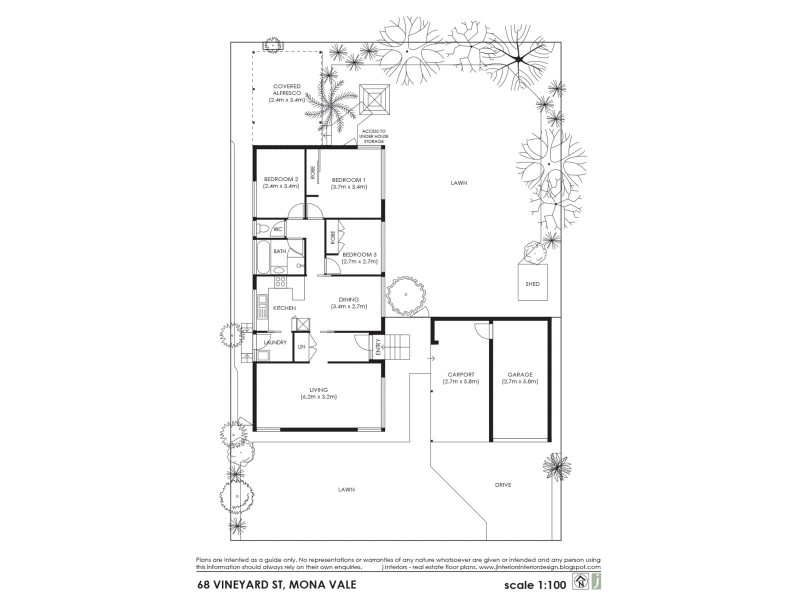 68 Vineyard Street, Mona Vale NSW 2103 Floorplan