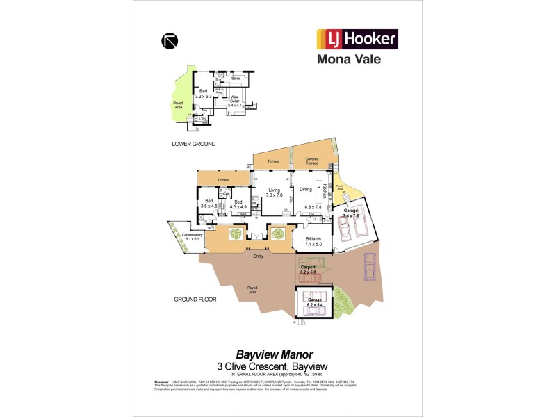 3 Clive Crescent, Bayview NSW 2104 Floorplan